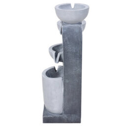 Living And Home 5-Tier Resin Solar Powered Water Fountain Outdoor Gardening Decor Water Features,75.5Cm(H) - thumbnail 4