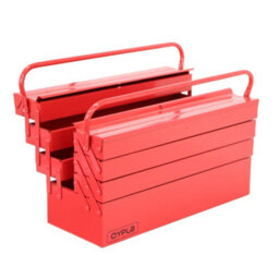 "Oypla 4 Tier 7 Tray Heavy Duty Metal Cantilever Tool Box 21"" / 530mm"