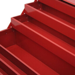 "Oypla 4 Tier 7 Tray Heavy Duty Metal Cantilever Tool Box 21"" / 530mm" - thumbnail 8