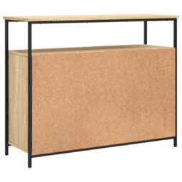 Berkfield Sideboard Sonoma Oak 100X35X80 Cm Engineered Wood - thumbnail 8
