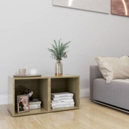 Walplus Tv Cabinets 2 Pcs Sonoma Oak 37X35X37 Cm Engineered Wood - thumbnail 6