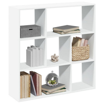 Vidaxl Room Divider Bookcase White 102X29X103.5 Cm Engineered Wood - image 1