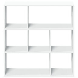 Vidaxl Room Divider Bookcase White 102X29X103.5 Cm Engineered Wood - thumbnail 5