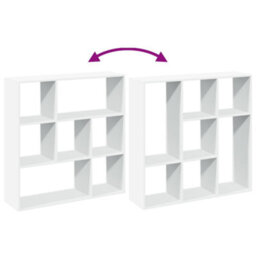 Vidaxl Room Divider Bookcase White 102X29X103.5 Cm Engineered Wood - thumbnail 8