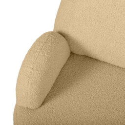 Aiyaplay Kids Armchair, Bear Shaped Toddler Sofa Chair For Bedroom - Khaki - thumbnail 8