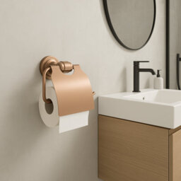 Toilet Paper Holder Rea 16101 Aristo Brush Copper 0,8X11,5X12Cm - thumbnail 2