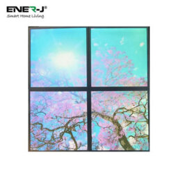 Ener-J Cherry Blossom Sky Led Ceiling Light 4 Pack 60X60Cm 40W 6500K - thumbnail 3
