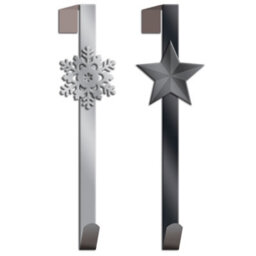 Pack Of 2 30Cm Metal Christmas Wreath Holders - thumbnail 2