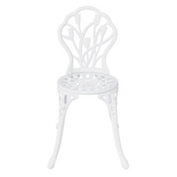 Charles Bentley 3 Piece Tulip Cast Aluminium Patio Bistro Set Table & 2 Chairs - thumbnail 5
