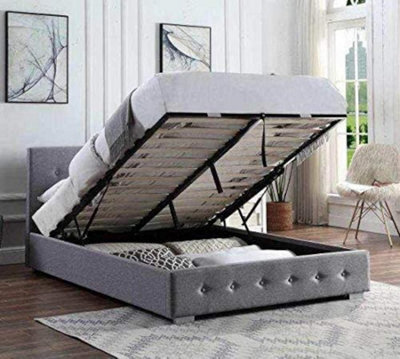 Home Treats Ottoman Bed With Pocket Memory Foam Hybrid Mattress - image 1