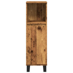 Berkfield Bathroom Cabinet Old Wood 30X30X100 Cm Engineered Wood - thumbnail 4