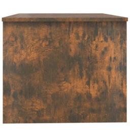 Berkfield Modern Coffee Table Smoked Oak 80X50X42.5 Cm Engineered Wood - thumbnail 7