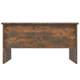 Berkfield Modern Coffee Table Smoked Oak 80X50X42.5 Cm Engineered Wood - thumbnail 6
