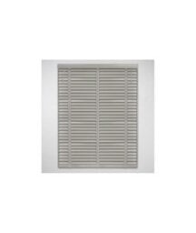 50mm Slat Pale Grey Real Wood Venetian Blind With Tapes 120Cm Drop 100Cm Wide - thumbnail 2