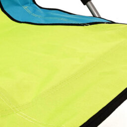 Mantraraj Folding Camping Chair With Padded Armrest Outdoor Low Beach Chair Lightweight, Portable Garden Chair Green - thumbnail 6