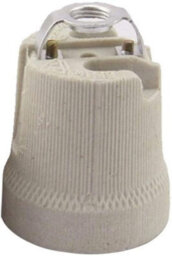 Ceramic E27 Porcelain Bulb Holder Heat Resistant Socket For Pendant Ceiling Lights Home Office Uk