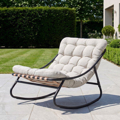 Artemis Home Solace Outdoor Rocking Chair - White