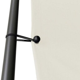 Walplus Gazebo White 3X3 M 180 G/ma Fabric And Steel - thumbnail 5