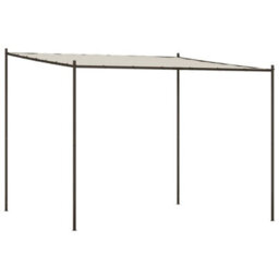 Walplus Gazebo White 3X3 M 180 G/ma Fabric And Steel - thumbnail 2