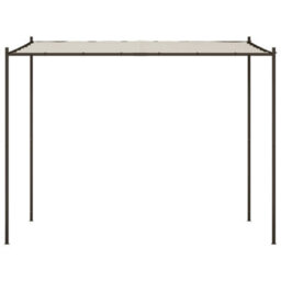 Walplus Gazebo White 3X3 M 180 G/ma Fabric And Steel - thumbnail 3