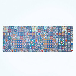 Eldo Anti Fatigue Floor Mat With Anti Slip Backing, Soft Cushioned Pvc For Kitchens Hallways And Bathrooms - thumbnail 2