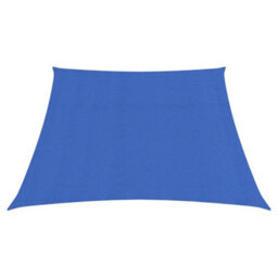 Berkfield Sunshade Sail 160 G/m2 Blue 3/4X2 M Hdpe - thumbnail 1