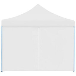 Berkfield Folding Pop-Up Party Tent With 8 Sidewalls 3X9 M White - thumbnail 4