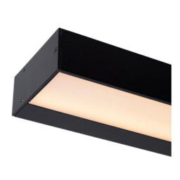Lucide Alexa Modern Wall Light Bathroom - Led - 1X8W 3000K - Ip44 - Black - thumbnail 5