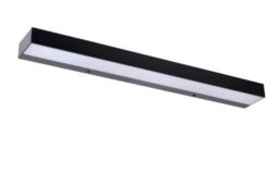 Lucide Alexa Modern Wall Light Bathroom - Led - 1X8W 3000K - Ip44 - Black - thumbnail 3