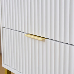 Chest Of 6 Drawers, Clothing Storage Cabinet - White - thumbnail 3