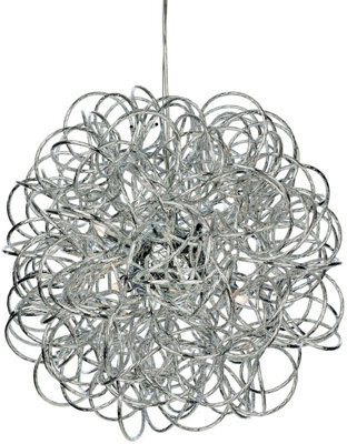 Luminosa Lighting Luminosa Stella 6 Light Ribbon Ceiling Pendant Chrome, G9 - image 1