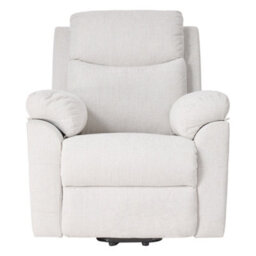 Living And Home White Single Sofa Recliner Armchair Reclining Chair - thumbnail 3