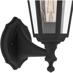 Loops Stylish Modern Black Indoor Wall Light For Contemporary Home Decor - thumbnail 4