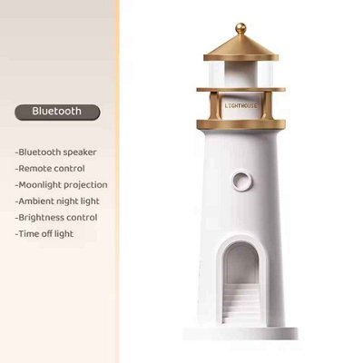 Moon Projection Lighthouse Night Light With Bluetooth - image 1