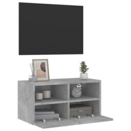Vidaxl Tv Wall Cabinet Concrete Grey 60X30X30 Cm Engineered Wood - thumbnail 6