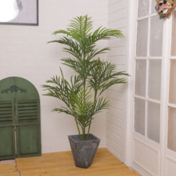 Living And Home Artificial Plant House Plant Indoor Decorative Plant Palm Tree In Black Pot 150 Cm - thumbnail 2