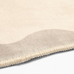 Ohs Bow Velvet Bath Mat Soft Absorbent Shower Rug - thumbnail 6
