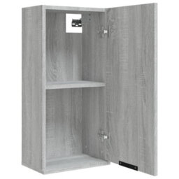 Walplus Wall-Mounted Bathroom Cabinet Grey Sonoma 32X20X67 Cm - thumbnail 8