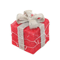 Darphe Light-Up Square Christmas Gift Box (3 Pieces) With Lights And Sparkling Decorations - thumbnail 6