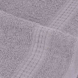 Berkfield Guest Towels 2 Pcs Grey 30X50 Cm 360 Gsm 100% Cotton - thumbnail 7