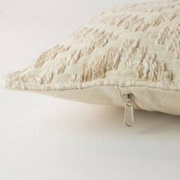 Neutral Geo Creme Classic Cushion Cover 30X50Cm Handmade Cotton Cover - thumbnail 3
