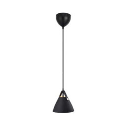 Nordlux Strap Metal Pendant Light Hanging Effect  Black,mains - thumbnail 3