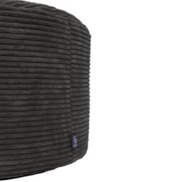 icon Milano Beanbag Footstool Corduroy Charcoal - thumbnail 5