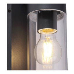 Luminosa Lighting Luminosa Vessa Outdoor Wall Lantern Anthracite Ip44 1X E27 - thumbnail 4