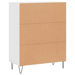 Berkfield Classic Sideboard White 69.5X34X90 Cm Engineered Wood - thumbnail 8
