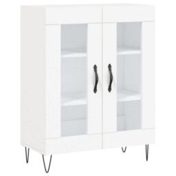 Berkfield Classic Sideboard White 69.5X34X90 Cm Engineered Wood - thumbnail 1