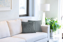 Leah Collection Deluxe Throw In Charcoal - thumbnail 2
