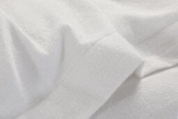 Homespace Direct Ltd Plain Dye Flannelette Brushed Cotton Duvet Cover Set White - thumbnail 3