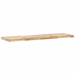 Berkfield Bathroom Vanity Top Untreated 140X40X4 Cm Solid Wood Acacia - thumbnail 6