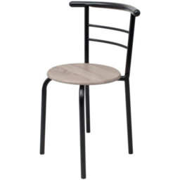 Vidaxl Breakfast Bar Set Mdf Black - thumbnail 6